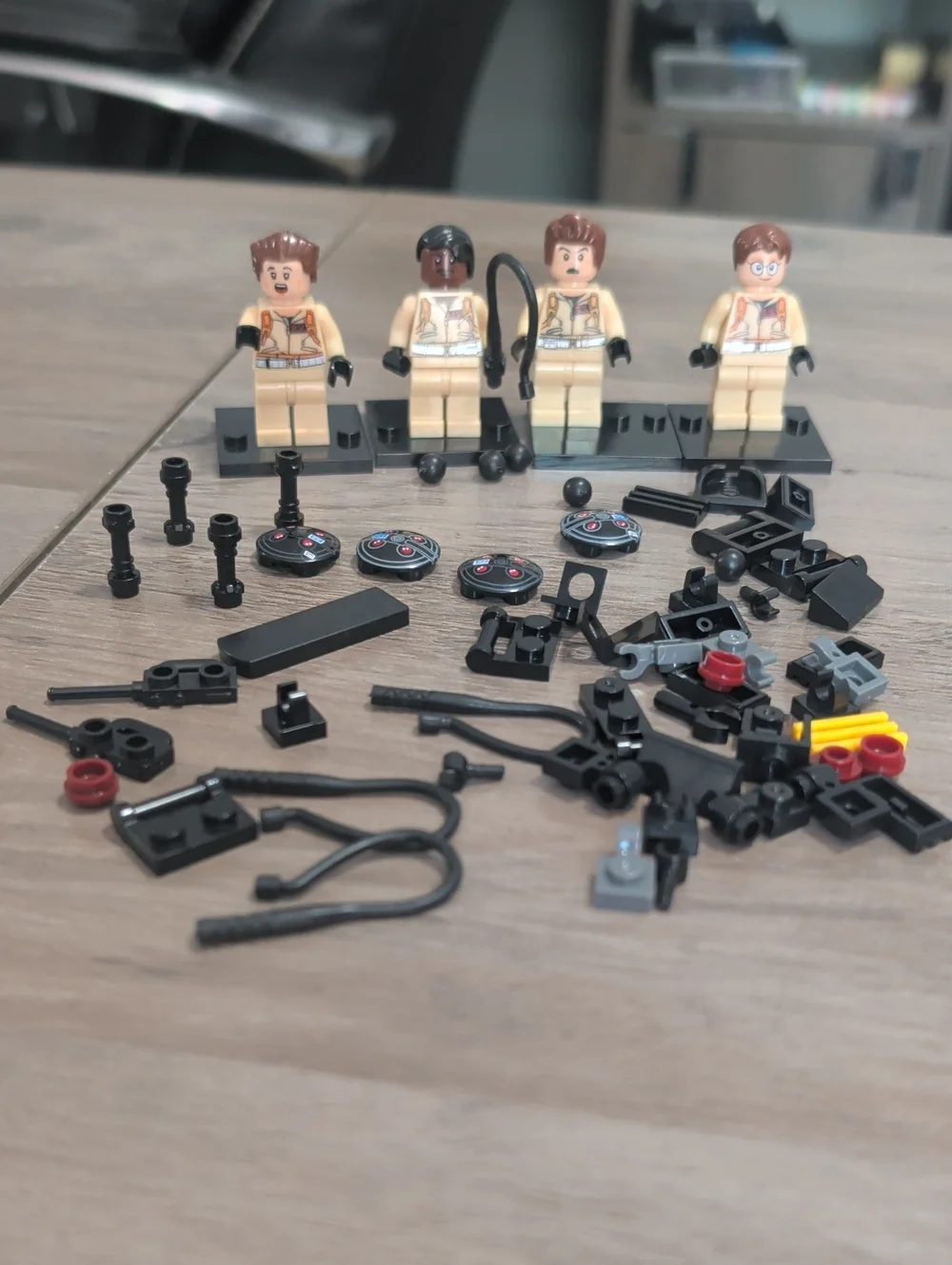 LEGO-Style Ghost Hunter Minifigure Pack